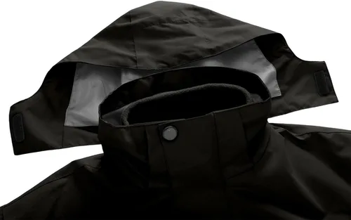 Vista 6 de Chaqueta de esquí 3 en 1 para hombre, impermeable, abrigo de nieve de invierno, resistente al viento, con capucha con forro polar cálido