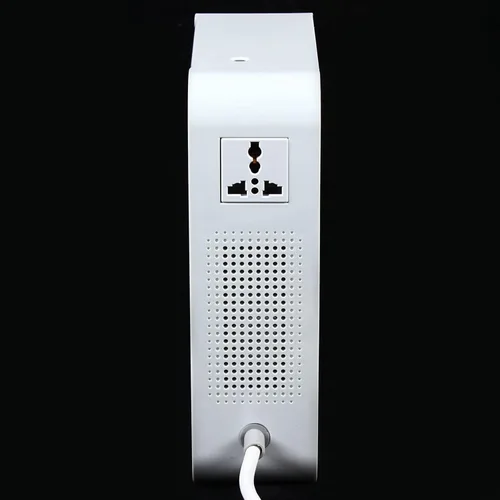 Vista 6 de Transformador convertidor de voltaje elevador de 2000 W, 110 V a 220 V, convertidor de energía resistente con cable de alimentación de entrada