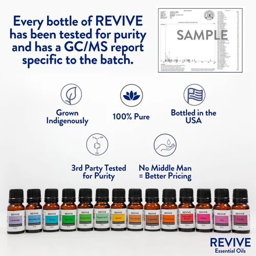 Vista 6 de Mezcla de Aceite Esencial de Impulso de Inmunidad 10ml por Revive Essential Oils - 100% Puro Grado Terapéutico, para Difusor, Humidificador, Masaje