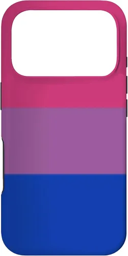 Vista 30 de Funda de colores de la bandera del orgullo bisexual para iPhone 16