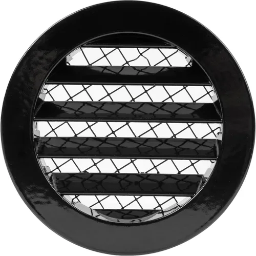 Vista 15 de Cubierta para salida de ventilación – Ventilación redonda de Soffit – Rejilla de ventilación – Cubierta de rejilla – Malla mosquitera integrada