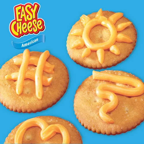 Vista 6 de EASY CHEESE - Bocadillo de queso americano, latas de 12-8 onzas