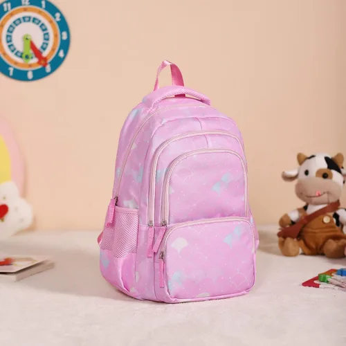 Vista 8 de CLUCI Mochila infantil para niños y niñas, mochila para preescolar con correa ajustable, 12L, 04-rosa, Classic