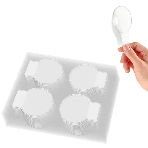 Vista 10 de 100 tiras transparentes para colgar cuadros, calcomanías invisibles de repuesto para póster, ganchos de pared resistentes, sin daños, cinta adhesiva