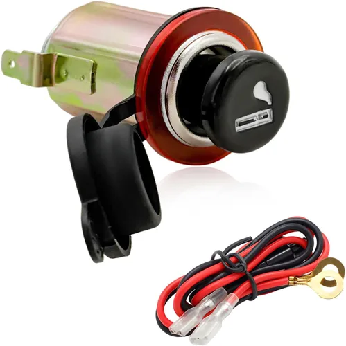 Vista 7 de Encendedor de Coche Yourkar, Enchufe de Encendedor de Cigarrillos DC 12V para Auto, Encendedor de Cigarrillos con Cable para la mayoría de Coches, 1