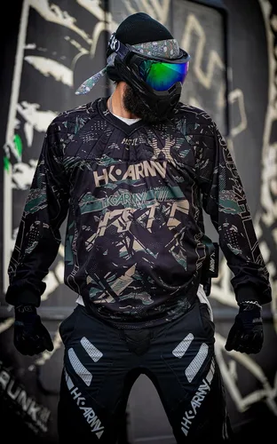 Vista 2 de HK Army Camiseta de paintball HSTL LINE - Jungle - SM