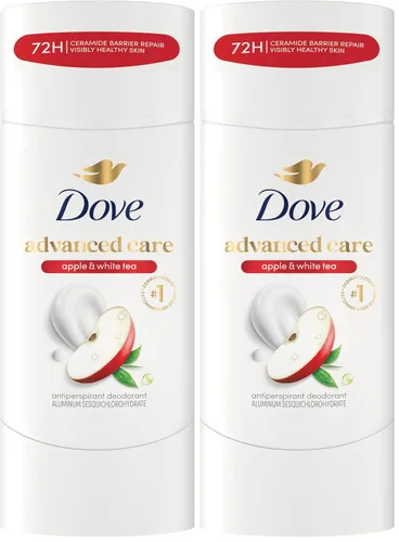 Vista 12 de Dove Advanced Care - Desodorante antitranspirante en barra Lavanda Fresca 4 unidades para ayudar a reparar la barrera de la piel, control del olor