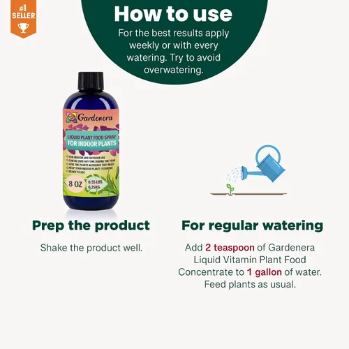 Vista 3 de Gardenera Superalimento para crecimiento de plantas para AGLAONEMA con 18 vitaminas y minerales esenciales, fertilizante orgánico para alimentos