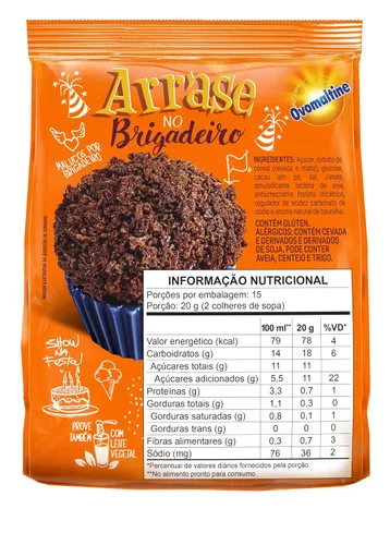 Vista 2 de AB Brasil Ovomaltine 300G Chocolate Crujientes Copos