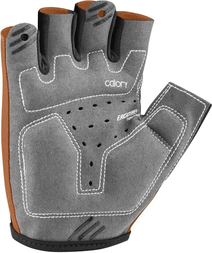 Vista 2 de Garneau, Men's Calory Padded, Breathable, Shock Absorbing, Half Finger Bike Gloves