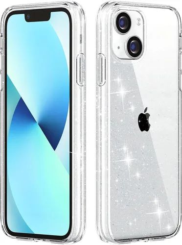 Vista 14 de FanTEK Compatible con iPhone 7 Plus, iPhone 8 Plus de 5.5 pulgadas, fundas de teléfono TPU de cristal transparente suave
