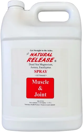 Vista 8 de Four Oaks Farm Ventures, Tratamiento en aerosol muscular de liberación natural, linimento de caballo para dolores musculares, dolor