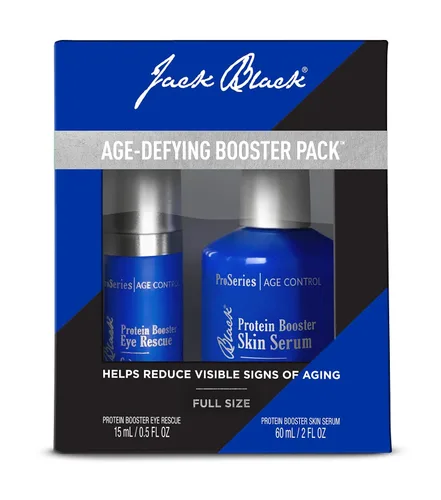 Vista 8 de Jack Black Proteína Booster Skin Serum, ProSeries Age Control – Péptidos, Antioxidantes y Omega-3 Orgánico, Suero Antienvejecimiento para Hombres