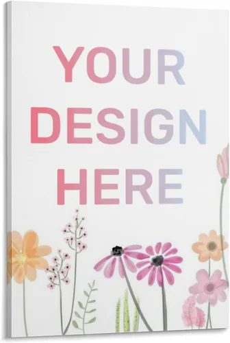 Vista 12 de Lienzo enmarcado con cita personalizada, lienzo motivacional positivo, arte de pared, crea tus propias imágenes, póster personalizado para sala