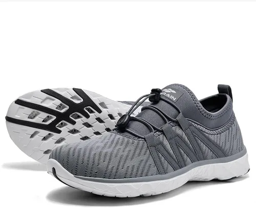 Vista 101 de ALEADER - Zapatillas acuáticas de secado rápido para hombre