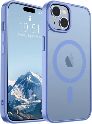 Vista 135 de SUPFINE Funda magnética para iPhone SE 2022 (3ª)/2020 (2ª), iPhone 8 (compatible con MagSafe) (protección contra caídas de grado militar), funda