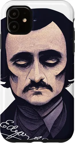 Vista 5 de Funda para iPhone 15 Edgar Allan Poe Dark Writers