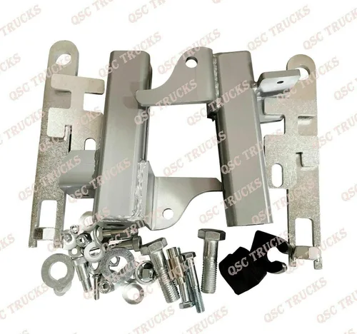 Vista 9 de Par de esquinas de parachoques + protector de ciervo de acero inoxidable + rejilla para Kenworth T680