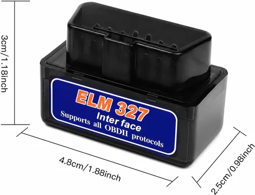 Vista 2 de Escáner OBD2 Bluetooth lector de código de coche herramienta de diagnóstico inalámbrico OBD lector de código de coche motor de verificación