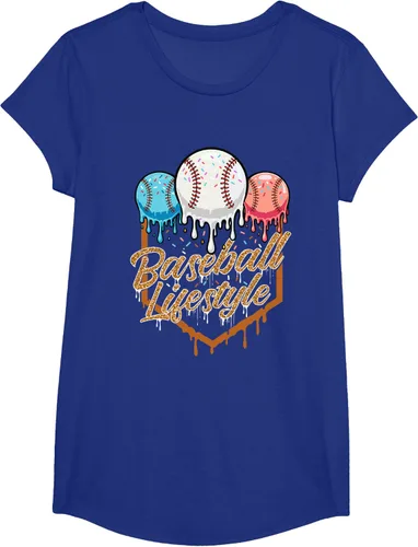 Vista 24 de Baseball Lifestyle - Camiseta de béisbol amante del béisbol
