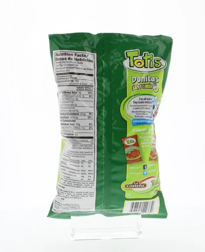 Vista 2 de Totis Bocadillos de sal de limón - Donitas Sal Y Limon 1.76 oz (paquete de 3)