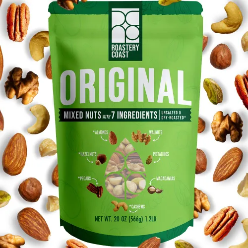 Vista 10 de Roastery Coast - Mezcla Saludable de Frutos Secos Diaria al Por Mayor Mezcla de Frutos Secos Aperitivo Deluxe Surtido Aperitivos de Frutos