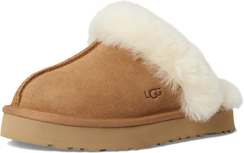 Vista 7 de UGG Pantuflas flexibles unisex para niños Castaño