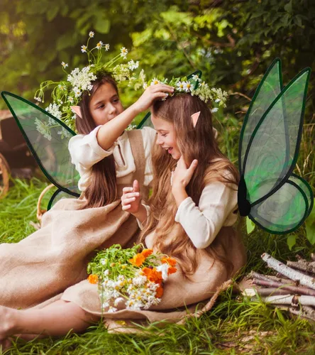 Vista 6 de HAIONA Alas de hadas para mujeres y niñas, alas brillantes y transparentes para Halloween, disfraz de cosplay, alas de mariposa, alas de ángel