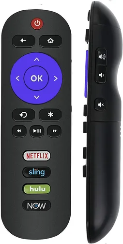 Vista 4 de Reemplazo de control remoto para TCL Roku TV Remote todos los televisores LED inteligentes TCL Roku