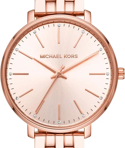 Vista 4 de Michael Kors - Reloj Pyper de acero inoxidable con tres manecillas
