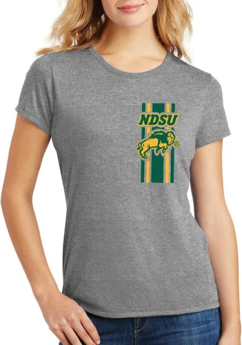 Vista 14 de CornBorn Camisetas del estado de Dakota del Norte para mujer Mezcla triple premium Elige tu diseño