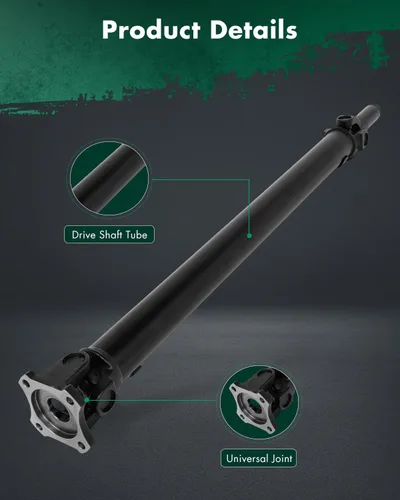 Vista 3 de SCITOO 45.96"/1167.5 MM Conjunto de eje de transmisión trasero Eje propulsor compatible para Chevy S10 1994-2003, para GMC Sonoma 1994-2003 15043842
