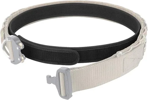 Vista 2 de KRYDEX Gancho Liner Cinturón Interior para Duty Belt 1.5" Tactcial Inner Belt Negro