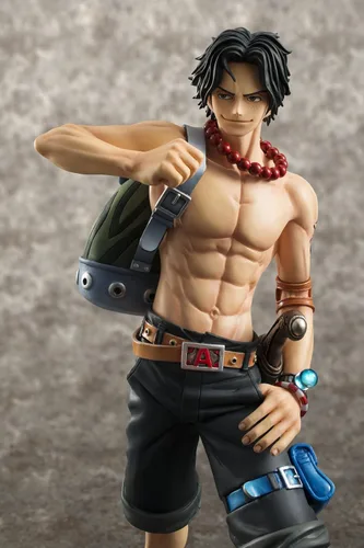 Vista 3 de Megahouse One Piece: Retrato de piratas: Portgas D. Ace Excelente Modelo Limitado Figura de PVC