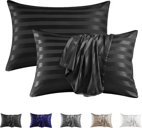 Vista 65 de MR&HM - Funda de almohada de satén