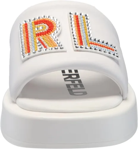 Vista 2 de KARL LAGERFELD Women's Opal Embellished Platform Sandal