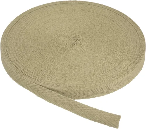 Vista 241 de PATIKIL Cinta de sarga de algodón de 1 pulgada, 50 yardas, cinta de algodón, cinta de encuadernación al bies, cinta de espiga para costura, Verde