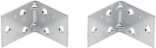 Vista 7 de National/Spectrum Brands HHI N285-551 Brace, sin tamaño, cincado