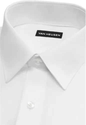 Vista 4 de Van Heusen - Camisa de vestir para hombre, de popelina ajustada lisa