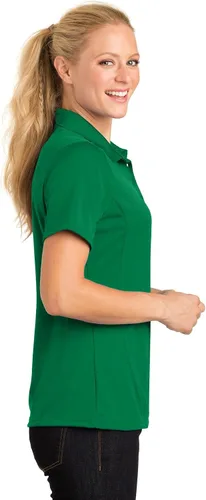 Vista 2 de SPORT-TEK Dry Zone - Polo raglán para mujer