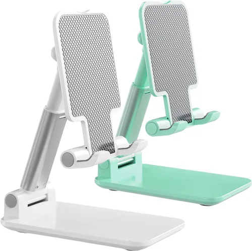 Vista 13 de Soporte para Teléfono de Escritorio, MT-6 Soporte para Teléfono Celular para Escritorio Soporte Universal para Teléfono Celular Plegable y Ajustable