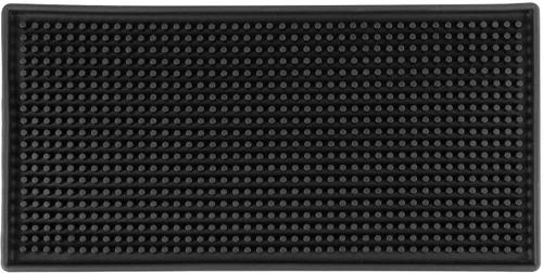 Vista 8 de HOZEON Paquete de 2 tapetes de goma de 12 x 6 pulgadas, tapete de goma antideslizante para barra, encimera, cocina, restaurante, camarero, hotel