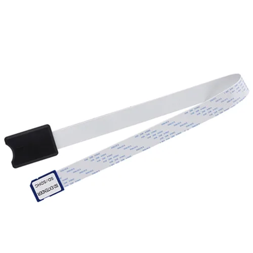 Vista 8 de Naroote Cable adaptador de extensión de tarjeta SD a SD, cable extensor de lector de tarjetas de memoria flexible de 18.9 in para mini impresora 3D