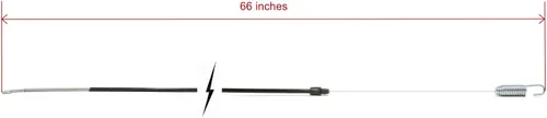 Vista 2 de The ROP Shop Cable de tracción para cortacésped Toro 20377, 20378, 20379, 20954 y 20959