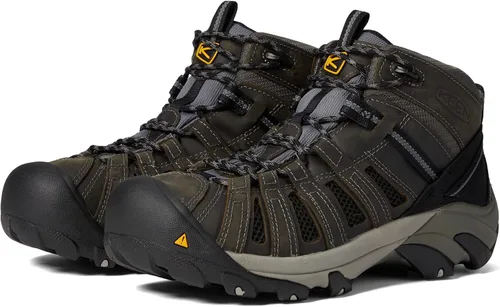 Vista 8 de KEEN Utility Bota de trabajo para hombre Flint Mid con puntera de acero
