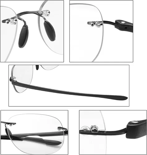Vista 5 de YIMI Lentes de lectura bifocales fotocromáticos para hombres y mujeres, lectores de sol UV, para computadora, anti luz azul, lejos y cerca de doble