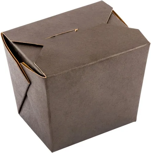 Vista 2 de Restaurantware Cajas chinas para llevar, paquete de 200 unidades, 8 onzas, resistentes a la grasa, recipientes de comida para llevar, desechables