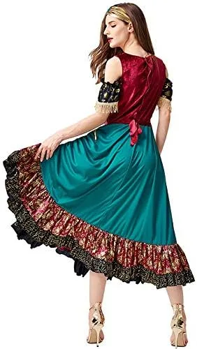 Vista 4 de Seasons Disfraz de gitana Starlight para mujer
