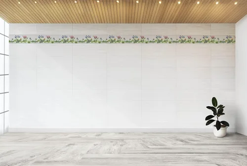 Vista 2 de Dundee Deco DDAZBD9352 - Papel tapiz para pared, diseño retro, diseño retro, diseño floral, verde, rosa, morado, pájaros y flores, 15 pies x 7