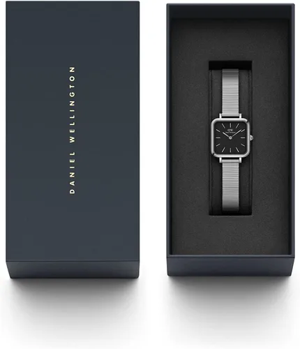 Vista 6 de Daniel Wellington Quadro Studio - Reloj cuadrado de ley, pulsera de malla